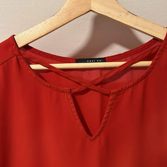 Orange west kei top - Picture 3 of 6